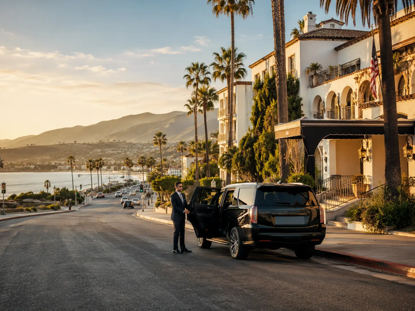 Long-distance car service from Southern California to Santa Barbara